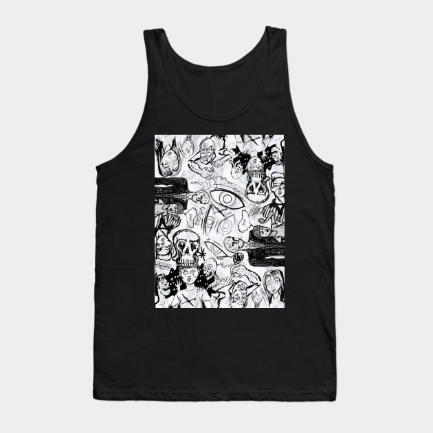 JR horror Tank Top by BoneArtPetite